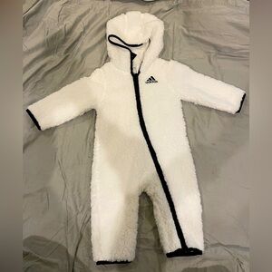 Adidas fleece Baby Snow Suit 12-18M NEW
